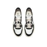 Sneakers donna Medalist  Low bicolor Bianco e Nero AULW BW01 AUTRY 