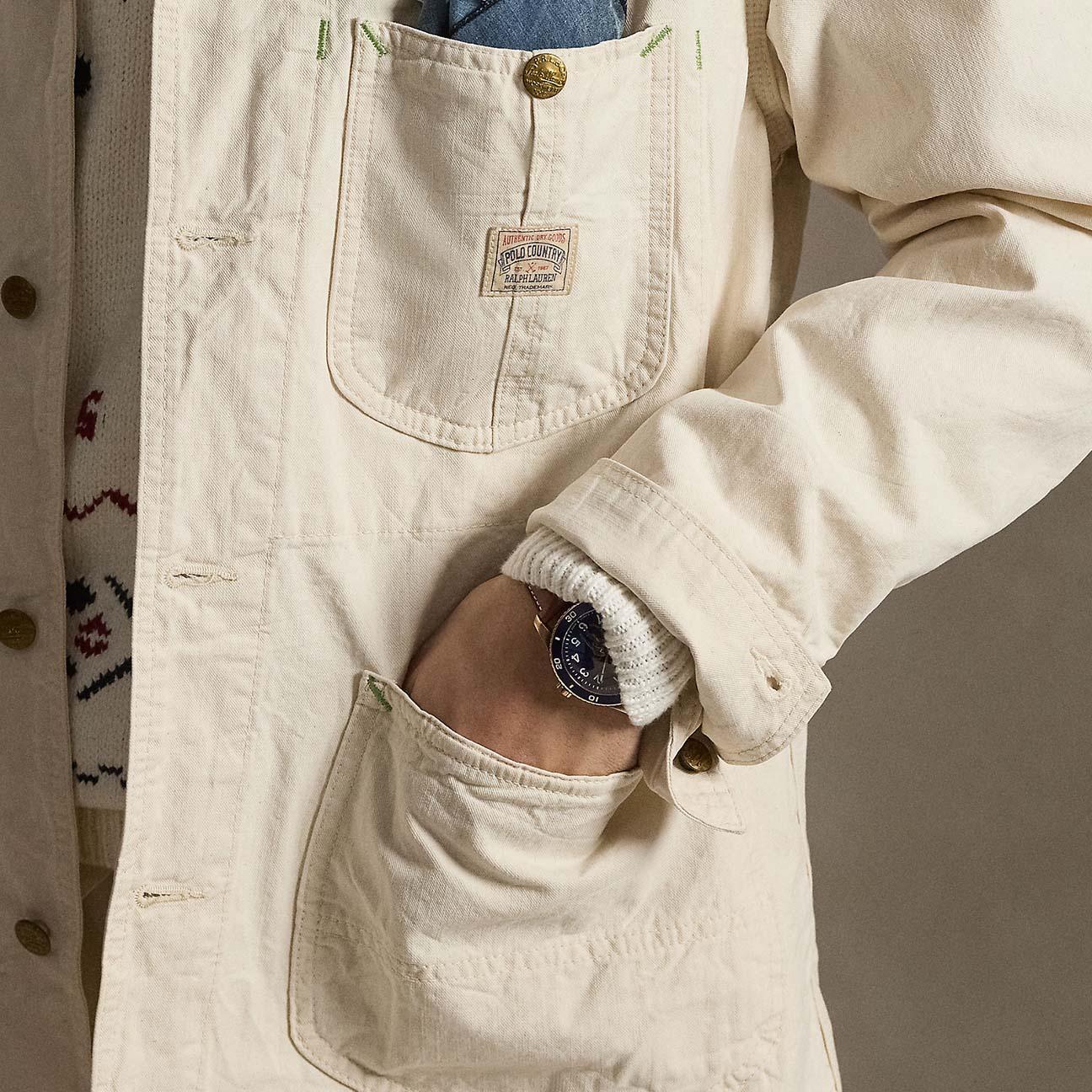 Field Jacket uomo in twill Barlow 710A13003 001 POLO RALPH LAUREN 