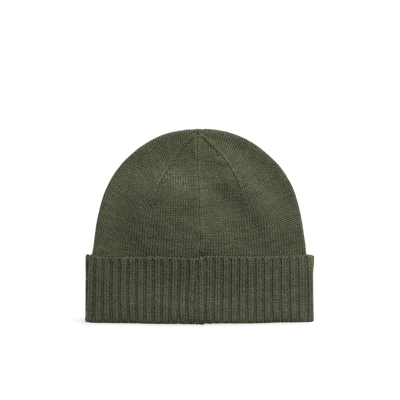 Berretto in lana con Pony Olive 710886137 016 OLIVE POLO RALPH LAUREN 