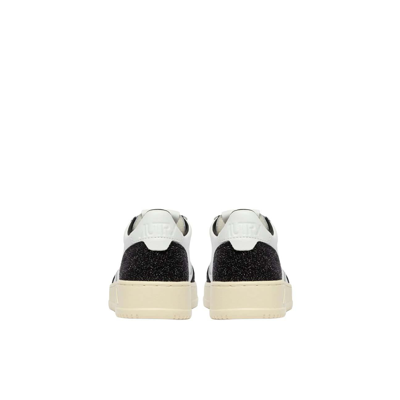Sneakers donna Medalist Low in pelle Stars Black AULW PK03 AUTRY 