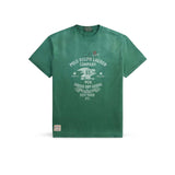 T-Shirt uomo con grafica Verde 710B13522 001 POLO RALPH LAUREN 