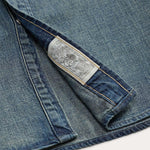 Camicia uomo Western in denim Dark Wash 782505188 002 RRL 
