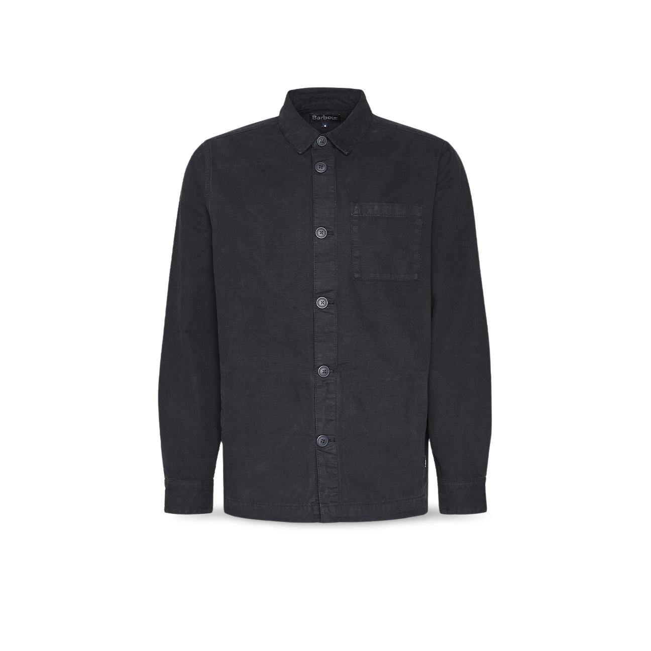 Overshirt uomo in cotone Blue MOS0281 NY91 NAVY BARBOUR 