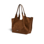 Borsa donna Dua in pelle scamosciata Cognac BS9780 CM PL 14283 GIANNI CHIARINI 
