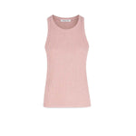 Top donna a coste Rosa FD3902 1095 CIRCOLO1901 