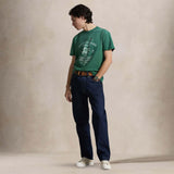 T-Shirt uomo con grafica Verde 710B13522 001 POLO RALPH LAUREN 