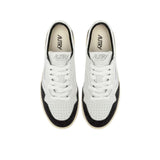Sneakers donna Medalist Low in pelle Stars Black AULW PK03 AUTRY 