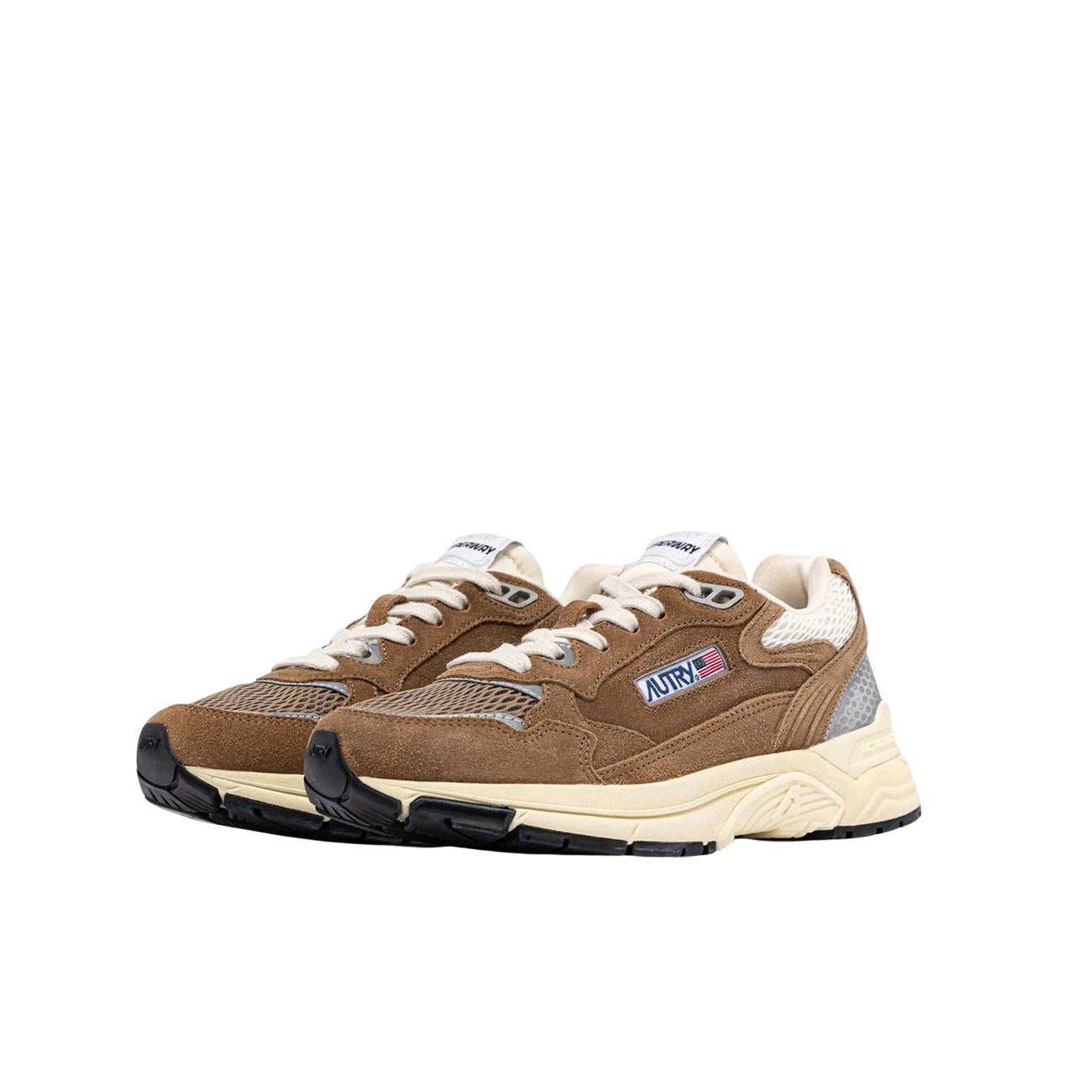 Sneakers uomo Hyperway in suede Cigar HYLM UM04 AUTRY 