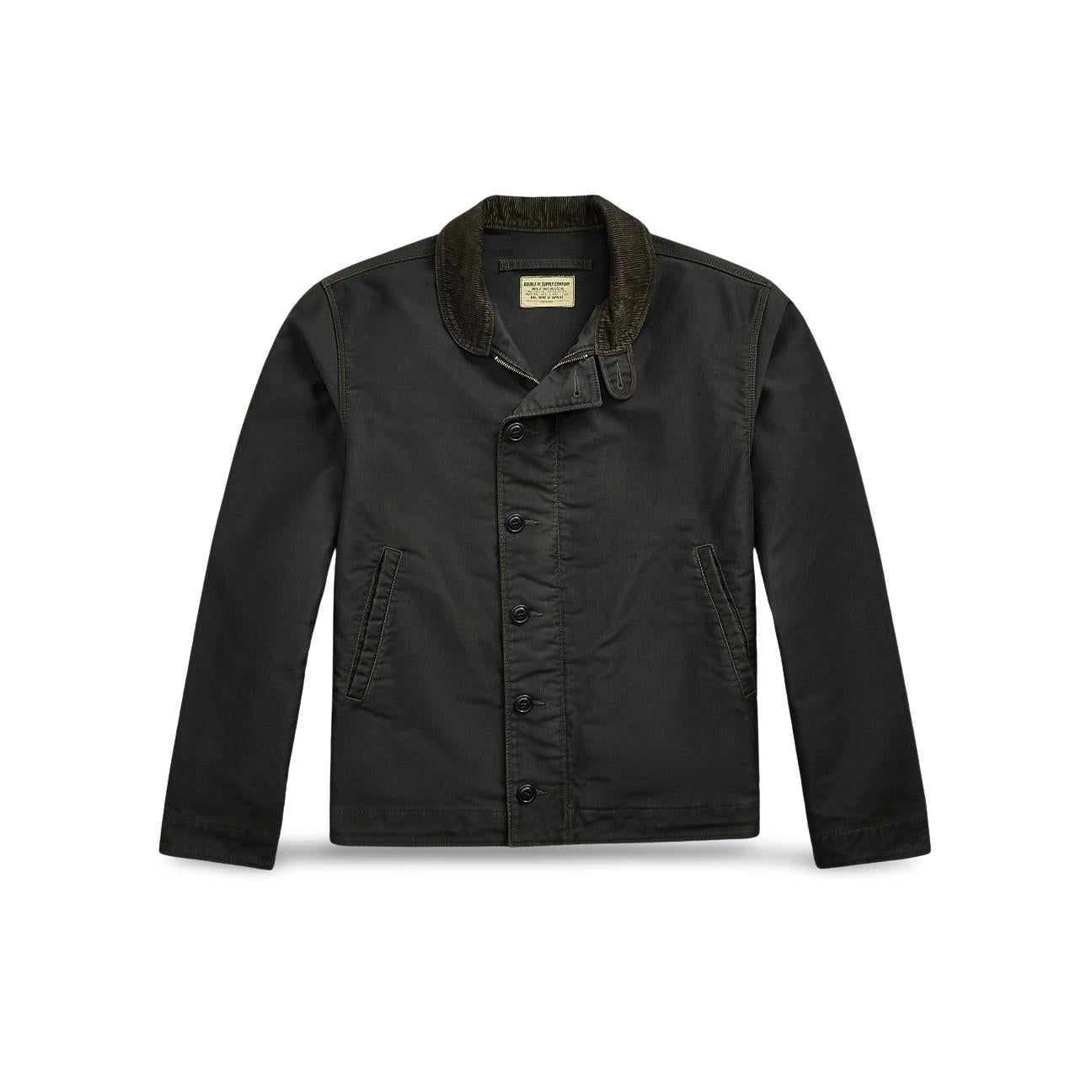 Giacca uomo Deck Jacket Vinatge Black 782943867002 VINTAGE BLACK RRL 