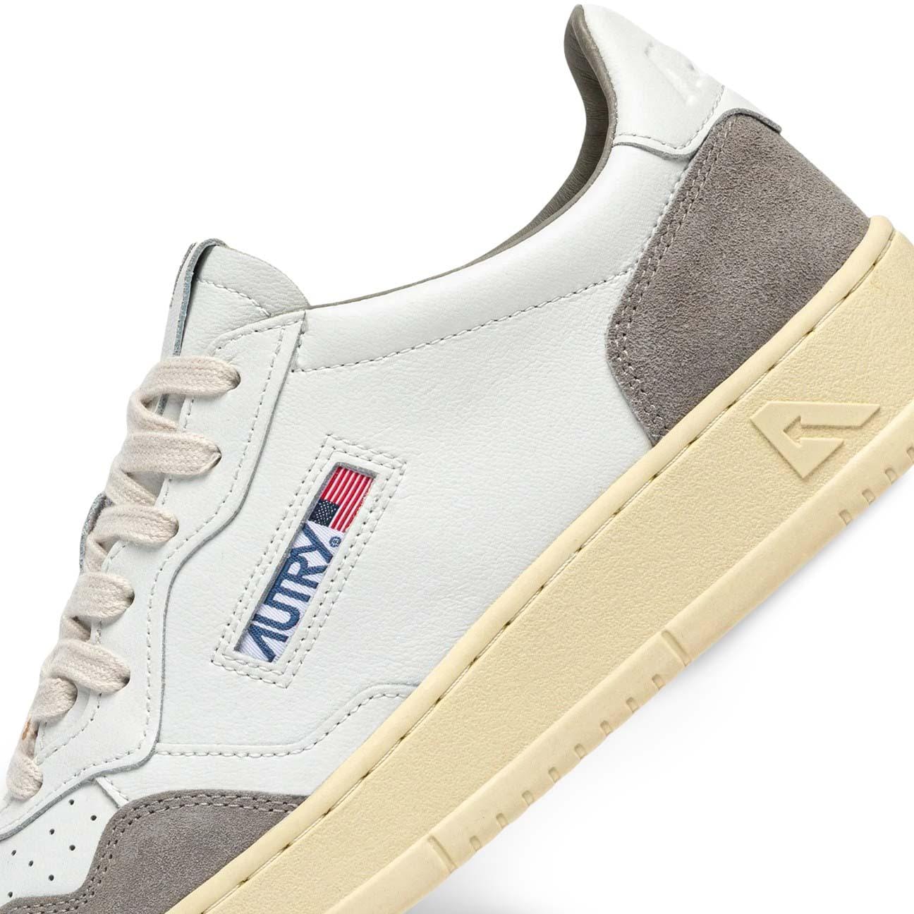 Sneakers uomo Medalist FT01 Bianco e Grigio AULM FT01 AUTRY 