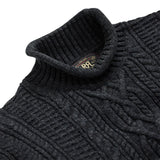 Maglia uomo in cotone e lana Black 782973215001 BLACK RRL 