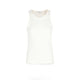 Top donna a coste Bianco FD3902 1033 CIRCOLO1901 