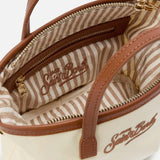 Borsa donna mini City Bag in nylon  Panna CB0005 01818L  1018 MC2 SAINT BARTH 