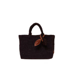 Borsa donna in rafia Alma Small  Ebony ALMA S EBONY AFAR 