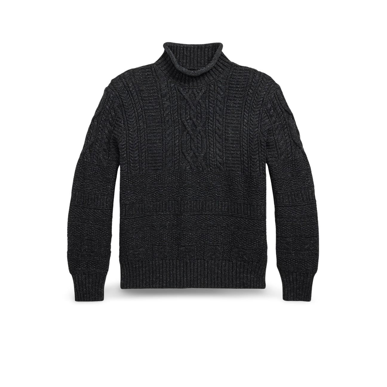 Maglia uomo in cotone e lana Black 782973215001 BLACK RRL 