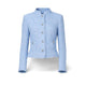 Giacca donna in bouclè azzurro JAQUELINE 160050Q I057 TAGLIATORE 