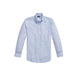 Camicia uomo Custom Fit in lino cotone seersucker Blue 710B16700 001 POLO RALPH LAUREN 
