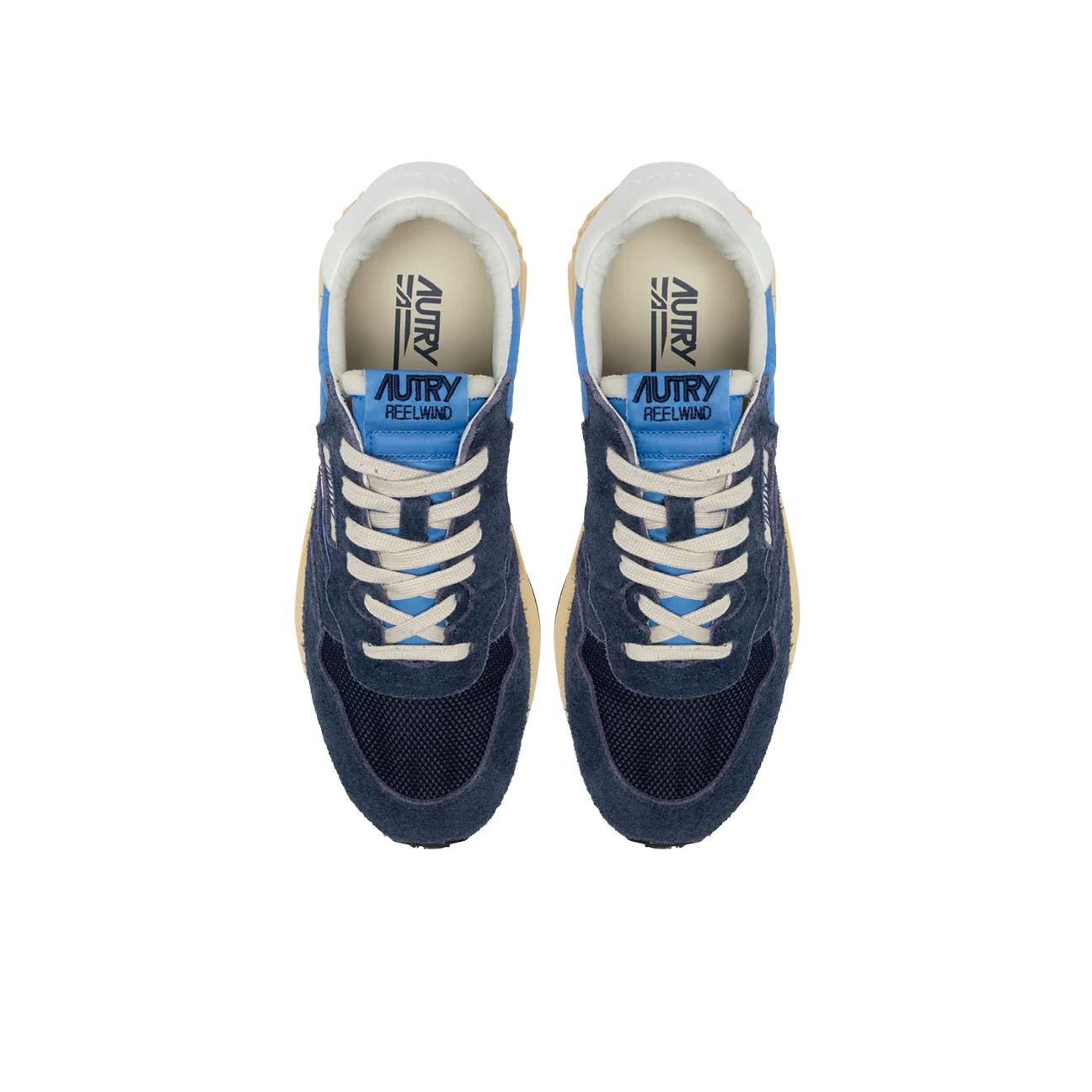 Sneaker uomo Reelwind Low Beige e Giallo WWLM 3T08 AUTRY 