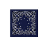 Bandana in cotone Blue COT BANDANA NAVY DESTIN 
