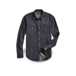 Camicia uomo Western Slim Fit  Rinse 782505188 001 RRL 