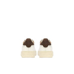 Sneakers uomo Dallas Low in pelle Bianco e Morel ADLM MR22 AUTRY 
