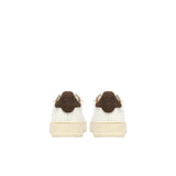 Sneakers uomo Dallas Low in pelle Bianco e Morel ADLM MR22 AUTRY 