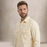 Camicia uomo Texana  in oxford  Giallo FLAGSTAFF OXORD YELLOW CHESAPEAKE'S 