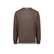 Pull homme en laine marron