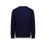 KANGRA Maglia da uomo in lana Merino Blue