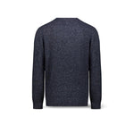 KANGRA Maglia da uomo moulinè Blue