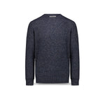 KANGRA Maglia da uomo moulinè Blue