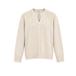 Maglia donna in cashmere  Panna