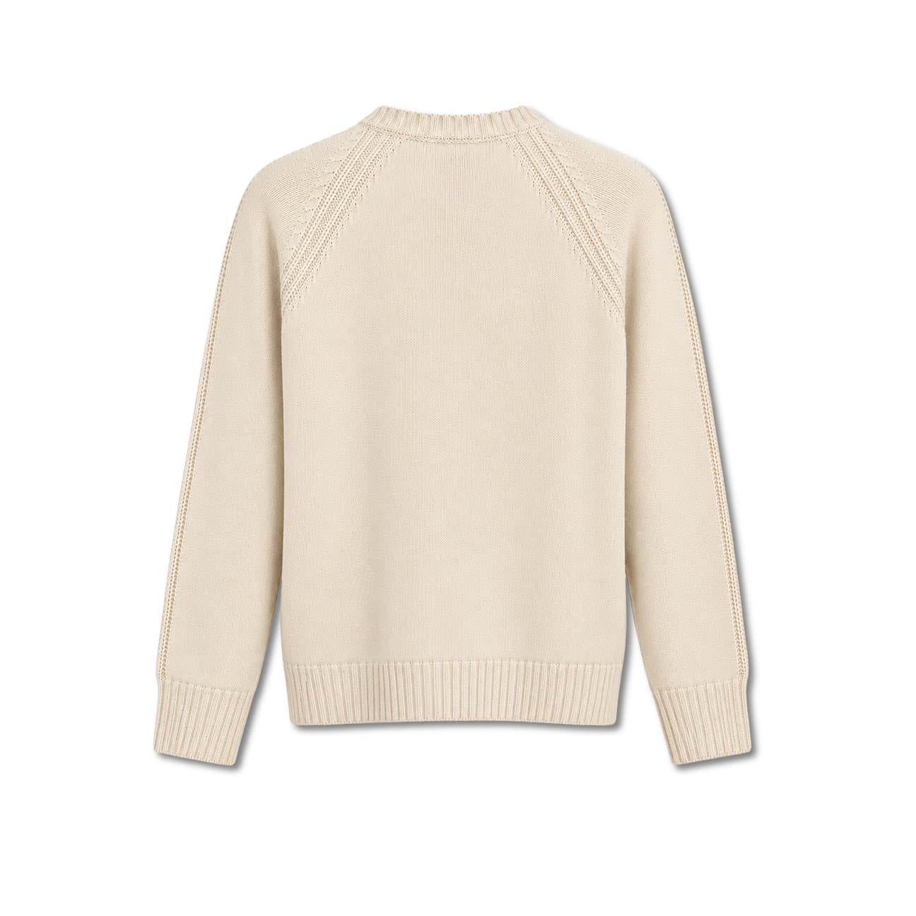 KANGRA Maglia donna in cashmere  Panna