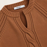 KANGRA Maglia donna in cashmere Toffee