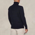 KANGRA Maglia uomo dolcevita Blue