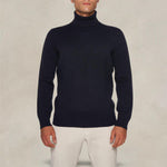 KANGRA Maglia uomo dolcevita Blue