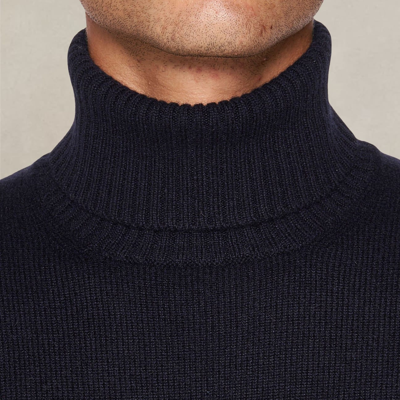KANGRA Maglia uomo dolcevita Blue
