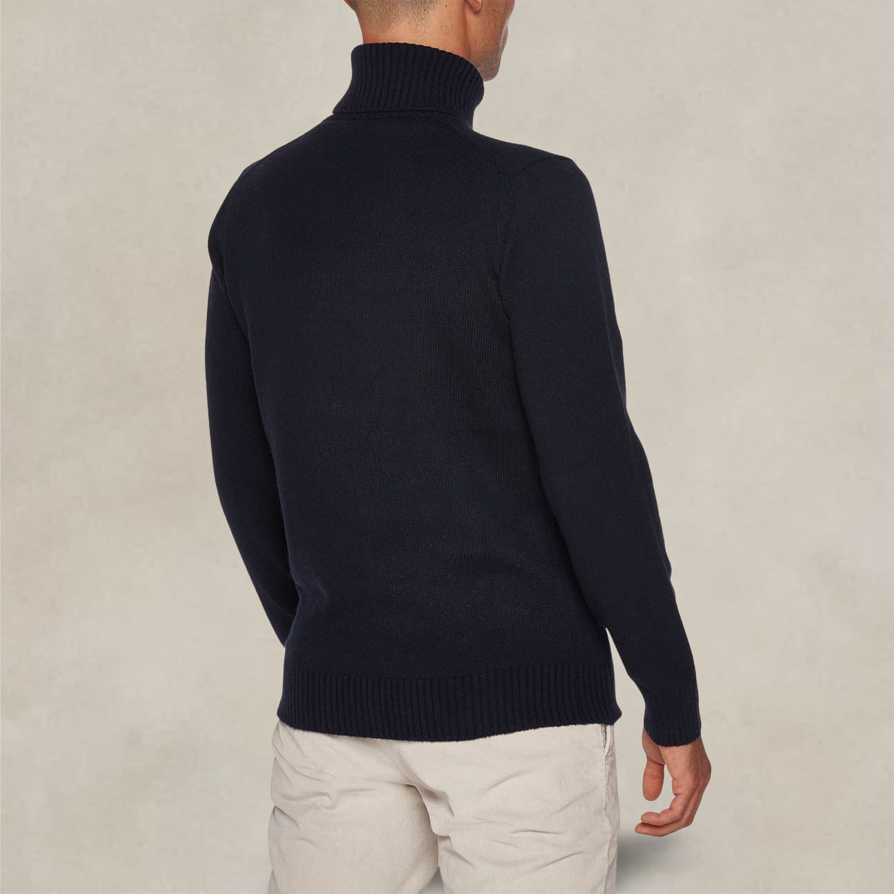 KANGRA Maglia uomo dolcevita Blue