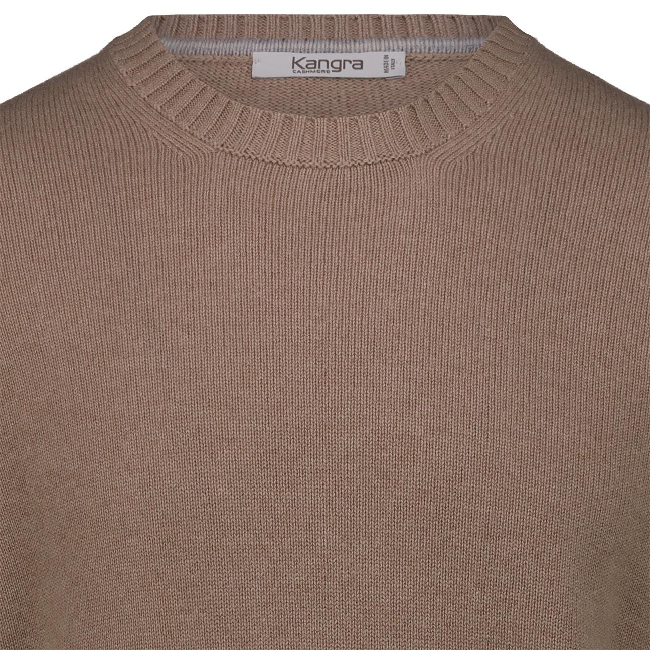 KANGRA Maglione da uomo girocollo Beige
