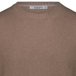 KANGRA Maglione da uomo girocollo Beige