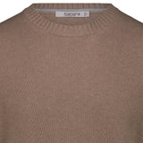 KANGRA Maglione da uomo girocollo Beige