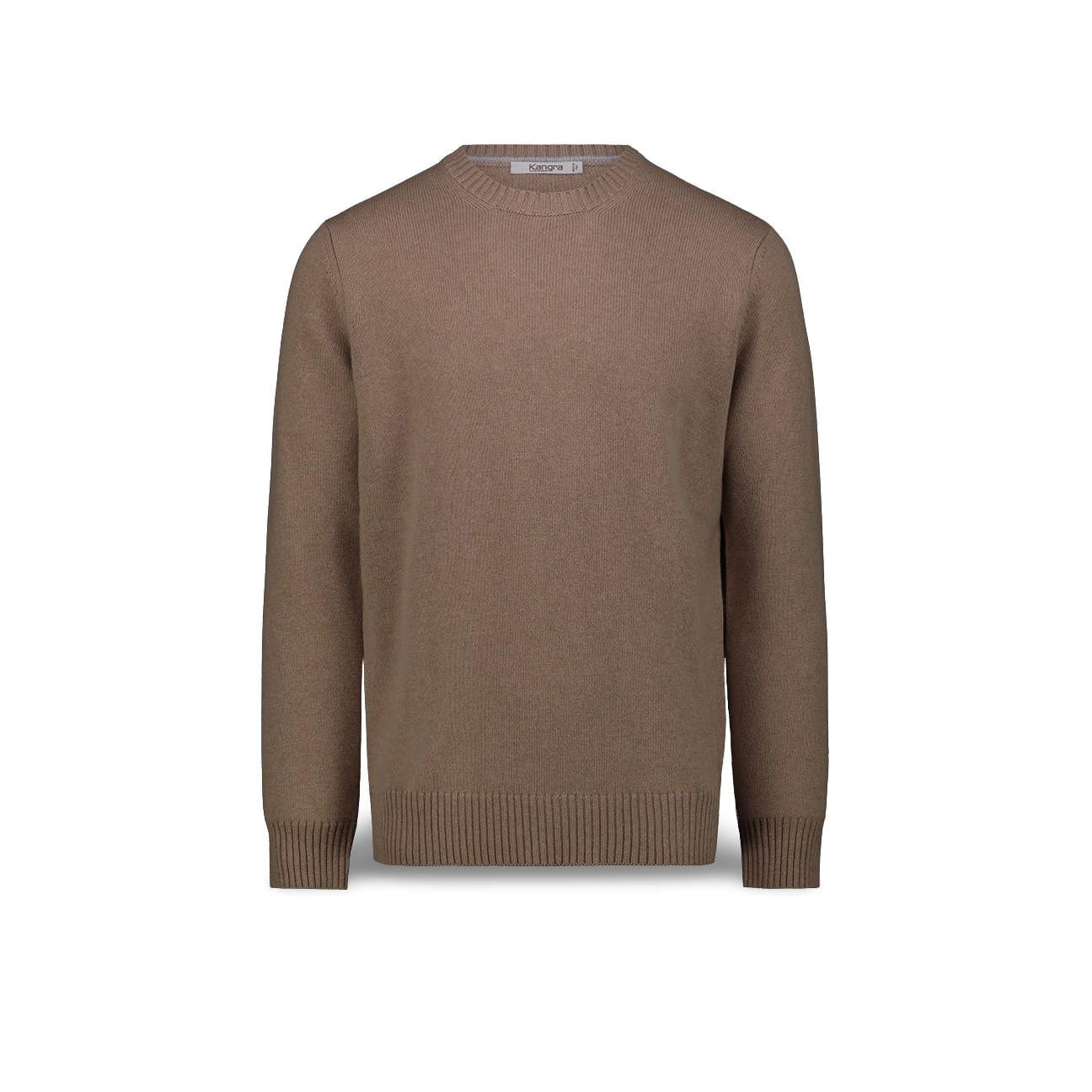 KANGRA Maglione da uomo girocollo Beige