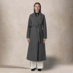 KWAY Cappotto donna Jorace grisaglia Grigio