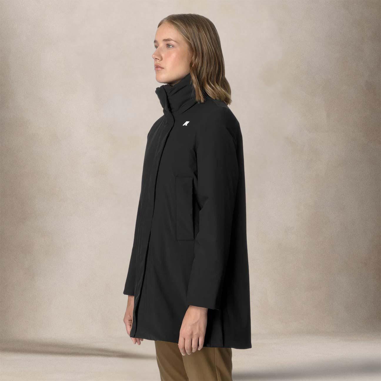 KWAY Cappotto donna Marla Black Pure