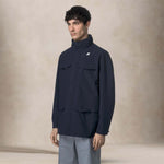 KWAY Field jacket uomo Manuel Ottoman Blue