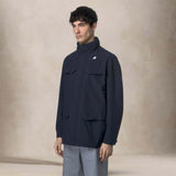 KWAY Field jacket uomo Manuel Ottoman Blue