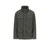 KWAY Field jacket uomo Manuel Ottoman Verde Miliatre