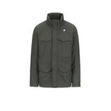 KWAY Field jacket uomo Manuel Ottoman Verde Miliatre