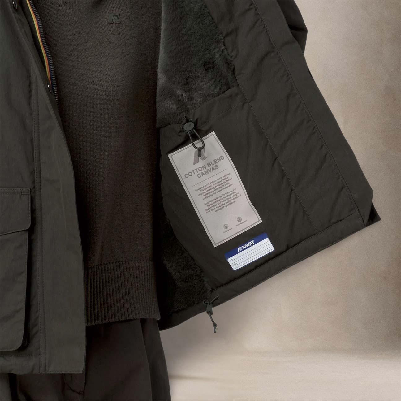 KWAY Giacca donna Ideler Greenblack Fur