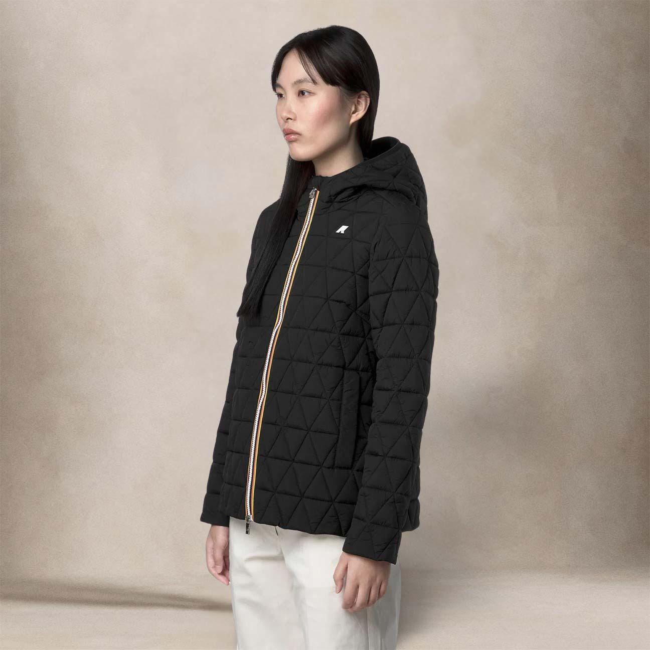 KWAY Giacca donna Madlaine Diamond Nero